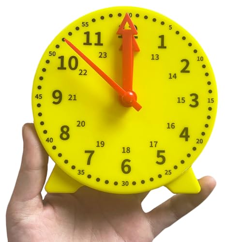 lernuhr Kinder,Uhr Lernen,Lernen Lernspielzeug Geschenk,Zeitunterrichts Schulbedarf,Geschenke zur Einschulung Junge Mädchen,Pädagogisches Geschenk