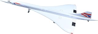 1/200 Concorde Airplane Model British Airways Diecast Metal Aircraft Models for Display Collections or Gift