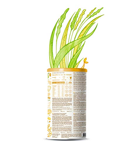 Vegan Protein - Pindakaas-banaan - Plantaardige proteinen van gekiemde rijst, erwten, lijnzaad, amaranth… - Image 3