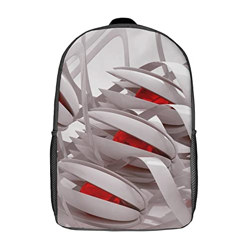 Sac d'école adolescent pour le collège et grand sac à dos de mode 17 pouces