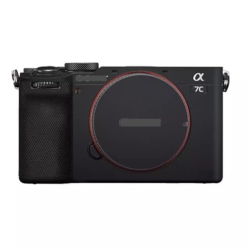 Camera Skin Wrap A7C2 Anti-Scratch Sticker Coat Vinly Protective Film Body Protector Decals Cover for Sony A7CR A7C II (Matte Black)