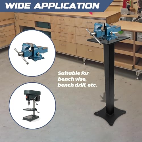 ICITYWALL Heavy Duty Bench Grinder Stand Mount Vise and Grinder, Grinder Stand Suitable for Grinders, Vises, Drill Press, etc by ICITYWALL - Image 6
