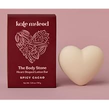 Kate McLeod Spicy Cacao Deep Moisturizing Lotion Bar, 3.5 Oz - Limited Edition for Valentine's Day