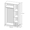 Stella-Trading-Base-intemporal-de-Haya-Armario-versatil-bisagra-y-Mucho-Espacio-de-Almacenamiento-Engineered-Wood-Haya-3-Puertas-2-cajones Stella-Trading-Base-intemporal-de-Haya-Armario-versatil-bisagra-y-Mucho-Espacio-de-Almacenamiento-Engineered-Wood-Haya-3-Puertas-2-cajones