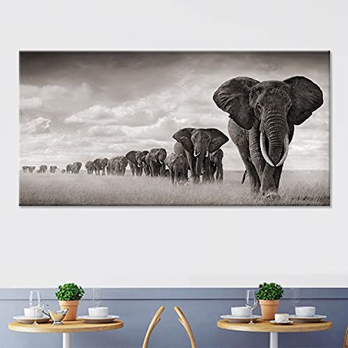 Mosaïque 5D éléphant grand format pour s'initier aux loisirs créatifs