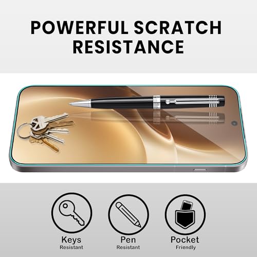 Image of FIRST MART Tempered Glass for Vivo X300 Pro With Installation Kit | Military-Grade Gorilla Screen Protector and Cable Guard | Edge to Edge Coverage | Black