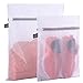 Kimmama Set of 2 Delicates Laundry Bags,Durable Zipper Mesh Laundry Bag,Bra Fine Mesh Wash Bag,Protect Cloth Shape in The Washer