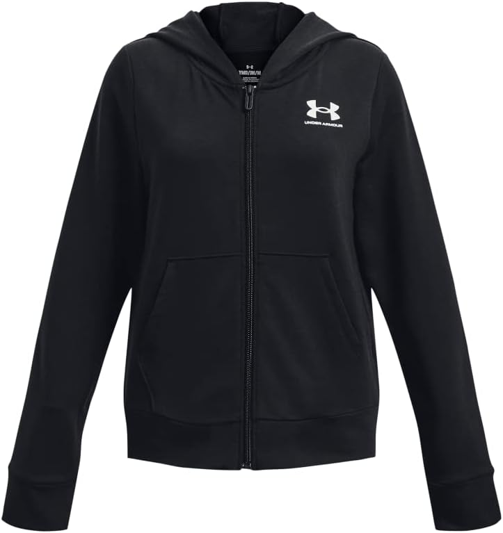 Under Armour Girls' Rival Terry Full Zip Hoodie
