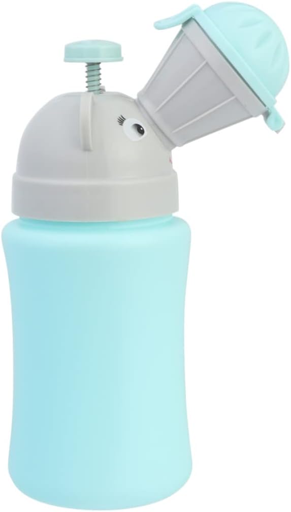 1Pc Creative Portable Car Potty for Cartoon Urinal Bottle Leak Design for Boys Emergency Toilet for Travel and Outdoor Use