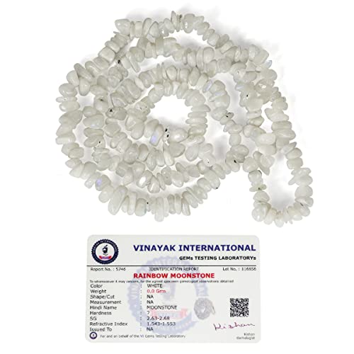 Image of Reiki Crystal Products Certified Natural Crystal Stone Chip Mala Necklace Collection for Men & Women, Reiki Energized Gemstone Jewellery for Meditation, Yoga, Spiritual Styling & Everyday Wear, Multiple Stone Variants