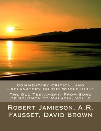 Amazoncom Jamieson Fausset Brown Commentaries Bible - 