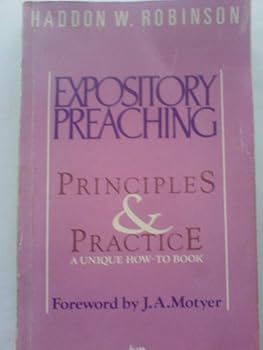 Paperback Expository Preaching Book