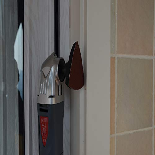 Xxgo 3 Pcs 3-1/8 Inch Triangular Hook & Loop Oscillating Multitool Sanding Pads No.xg5508 #TOP6