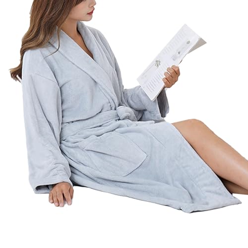 Peignoir spa robe toison épais et absorbant Pilipane comme habitage de nuit