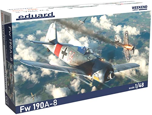 Eduard 84116 Focke-Wulf Fw-190A-8 avion de chasse miniature à construire échelle un quarante-huitième