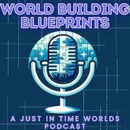 『Worldbuilding Blueprints』のカバーアート