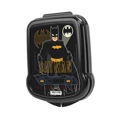 Plasútil Sanduicheira de Plástico Porta Sanduiche Batman