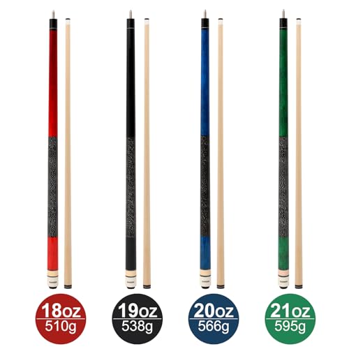 GARSEN Pool Cue Stick 58 inch 18 oz 19 oz 20 oz 21 oz Billiard House Bar Pool Stick - Image 2