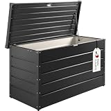 Sunny Garden baule da giardino Premium | 125 x 52,5 x 69 cm | 462 Litri | M