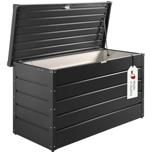 Sunny Garden baule da giardino Premium | 125 x 52,5 x 69 cm | 462 Litri | M