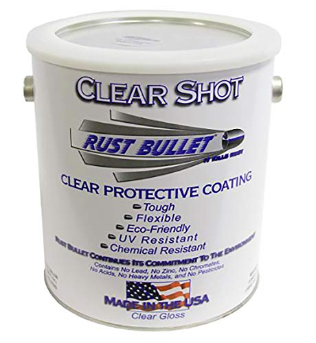 Gallon - Rust Bullet Clear Shot- Wood and Metal Clear Coat Sealer