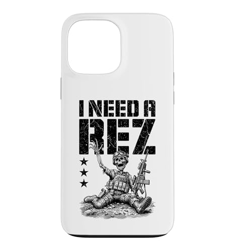 FPS Gamer Funny I Need A Rez Skeleton �~���^���[�r�f�I�Q�[�� �X�}�z�P�[�X iPhone 13 Pro Max �p