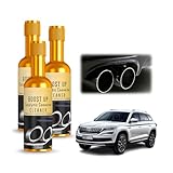 Yilia Car Exhaust Handy Cleaner, 2025 Upgrade Catalytic Converter Cleaner Fuel and Exhaust System Cleaner, Car Exhaust Pipe Removal Cleaner, Fuel Injectors Cylinder Heads Cleaning Agent (3PCS)