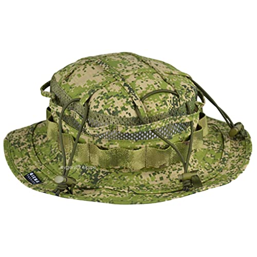 Giena Tactics Boonie Hat Panama Woodman MOD2 A Lot of Russian Patterns | “Hillock” Effect | Adjustable Size