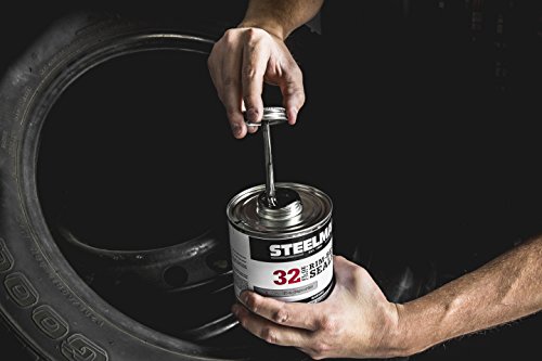 Steelman Tire Rim Bead Sealer for Tubeless Tires, Stops Leaks Between Tire Bead and Wheel, Applicator Brush Included - 1 Quart - Thumbnail 3