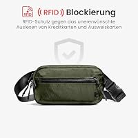 tomtoc X-Pac 1,5L Travel Sling Bag Mit RFID-Schutz Für Herren Damen – Ansicht 6