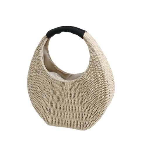 Sac paille d'été doublé pour éviter le sable et protéger vos affaires à la plage