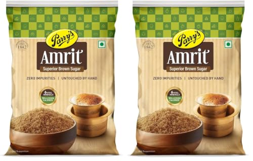 Image of Parry's Amrit Brown Sugar, 500 g (Pack of 2)