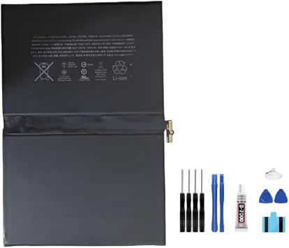 Battery A1664 Tablet Battery compatible with iPad Pro 9.7 inch A1673 A1674 A1675 3.82V 27.91WH 7306mAh