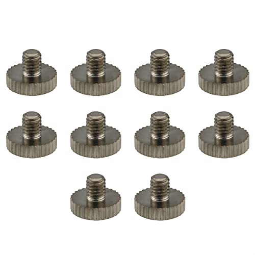 Ruiwaer 10PCS Trumpet Screws Trumpet Slide Finger Ring Holder Screw Trumpet Replacement Slide Finger...