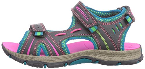 Merrell Panther Athletic Water Sandal , Blue/Pink/Green, 7 M Us Big Kid #TOP6