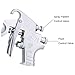 Spray Gun Pressure Feed Paint Sprayer Nozzle Size 1.5mm, Silver