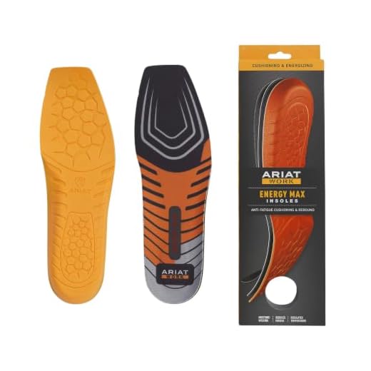 Ariat Energy Max Work Insole Wide Square Toe No Color 9.5 D (M)
