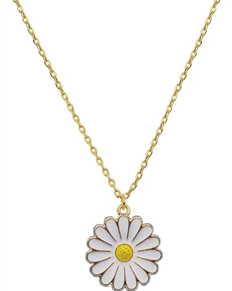See full amazon price history chart for White Daisy Flower Charm Daisy Floral Pendant ROSE GOLD Necklace Chain for Women and Girls White Daisy Flower Charm Daisy Floral Pendant ROSE GOLD Necklace Chain for Women and Girls (B0BYXLQ54X) Amazon Price History, Amazon Price Tracker