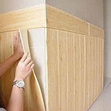 3D Brick Wallpaper for Wall | Self Adhesive PE Foam DIY Panel | Peel & Stick Decor for Home, Living, Bedroom & Office (70 x 77 cm, Appx 5.8 Sq Ft) (1, Light Brown)