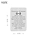 OKEYCH Personal Trainer Gift Fitness Trainer Prayer Wallet C-ard Fitness Coach Jewelry Gym Teacher Gift (Fitness Trainer Prayer W)