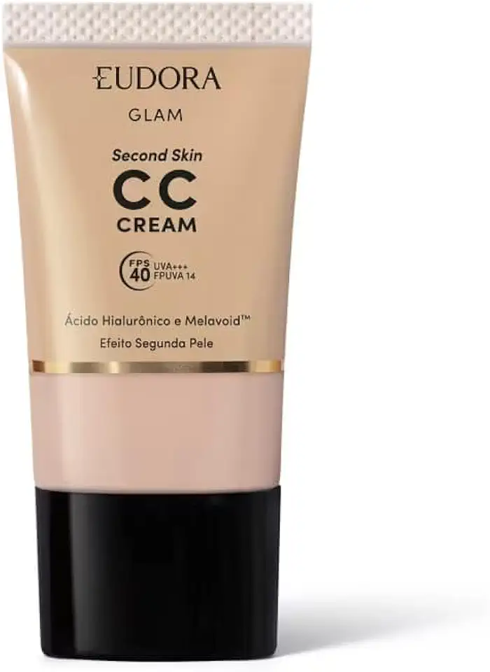 Base Líquida Glam Second Skin cor 0 30ml