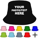 Personalized Bucket Hats Custom Bucket Hat Summer Hats Custom Hats for Men Women Customize Hat with