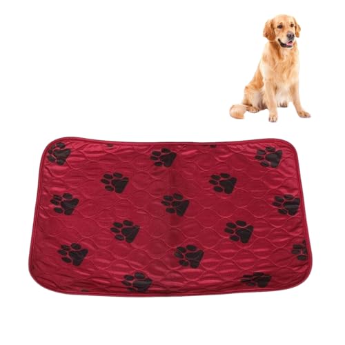 Image of Cyrank Reusable Dog Pee Pads, Washable Pee Pads for Dogs Training Pads for Dogs Puppy Potty Training Pads Potty Pads for Puppies Dog Whelping Pads Dog Mat Pee Pad for Pig Mat, 40 * 60cm
