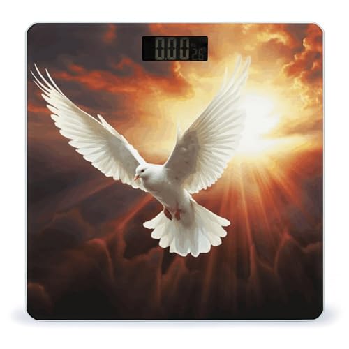 Báscula digital de baño Dove Sun Art con vidrio templado miniatura 1