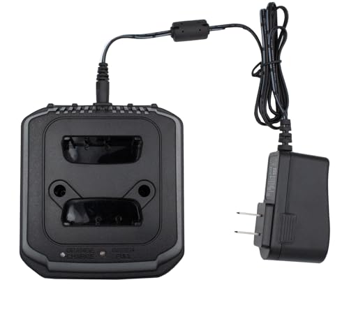 Radio Battery Charger Compatible with Motorola FTN6574 PMNN6074 PMNN4351 PMNN4351A/B MTP850 PTX850 MTP800 PTX850
