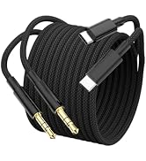 2-Pack USB C to 3.5mm Audio Aux Jack Cable [3.3ft], Type C to 3.5mm Headphone Car Stereo Cord Com...