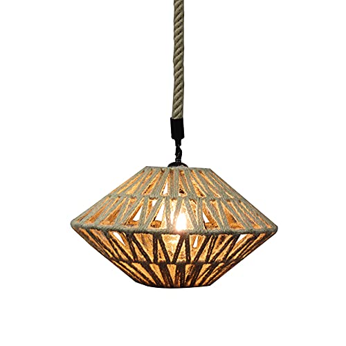 Suspension American Garden Rope E27 métal pour éclairage bar - 2