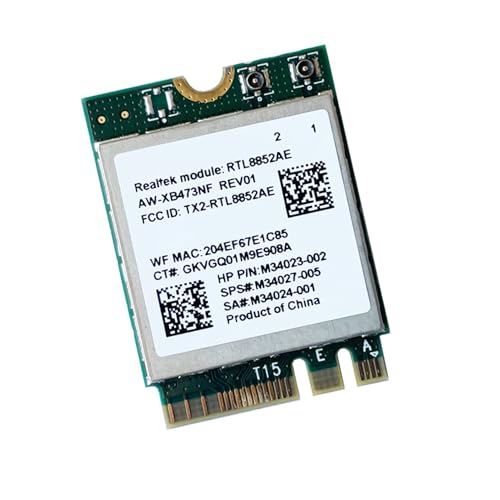 Tarjeta de red dual band 802.11AC/AX AW-XB473NF con Bluetooth 5.2 para Windows 10 4