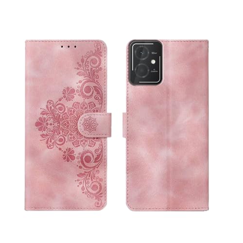 Image of amazon basics HMD Vibe 5G Flip Cover | Card Pockets Wallet & Stand | Flip Cover for HMD Vibe 5G (Executive Pink)