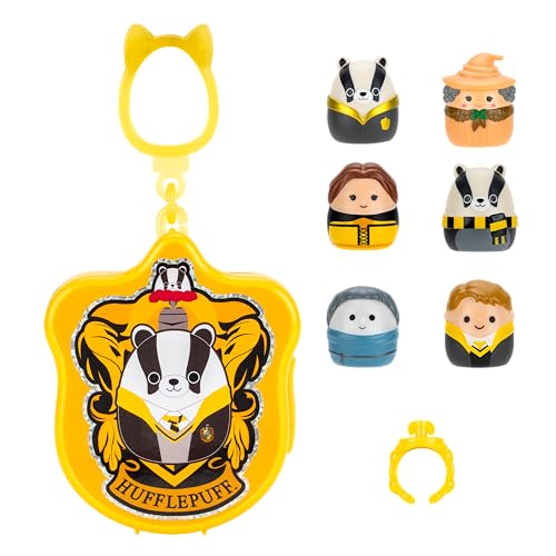Squish-a-longs “Harry Potter” Clip-a-Longs Mini-Squish Hufflepuff Multipack